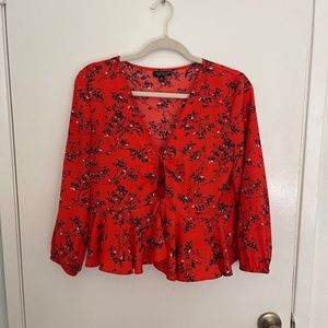 Floral Topshop Shirt